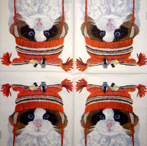 KAT-950 Katzen - 3-lagig - Two Can Art - CS